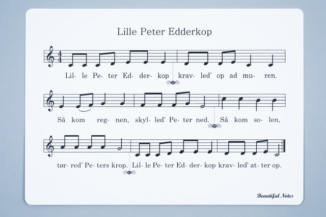 Lille Peter Edderkop noder